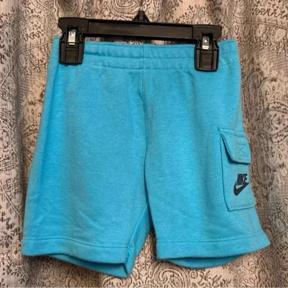 Nike Boys Blue Jogger Shorts NWOT